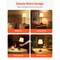 Cordless Table Lamp Rechargeable 5200mAh Desk Lamp 3-Level Brightness Fabric Shade